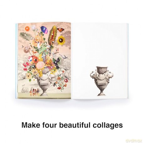 Four Seasons: Build four beautiful collages from this complete kit - Maria Rivans [KSIĄŻKA]