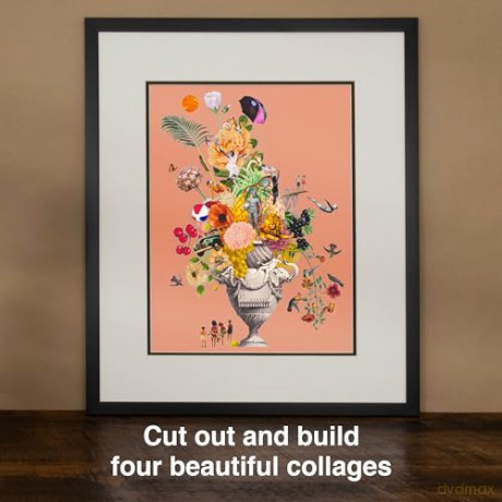 Four Seasons: Build four beautiful collages from this complete kit - Maria Rivans [KSIĄŻKA]
