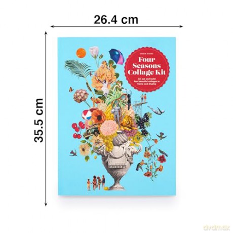 Four Seasons: Build four beautiful collages from this complete kit - Maria Rivans [KSIĄŻKA]