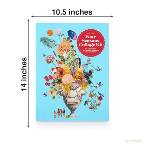 Four Seasons: Build four beautiful collages from this complete kit - Maria Rivans [KSIĄŻKA]