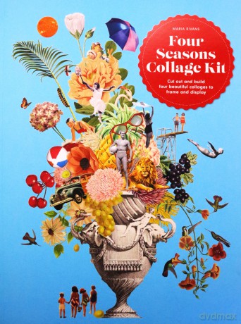 Four Seasons: Build four beautiful collages from this complete kit - Maria Rivans [KSIĄŻKA]