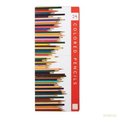 Frank Lloyd Wright Colored Pencils with Sharpener - Frank Lloyd Wright [KALENDARZ]