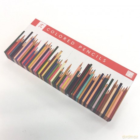 Frank Lloyd Wright Colored Pencils with Sharpener - Frank Lloyd Wright [KALENDARZ]
