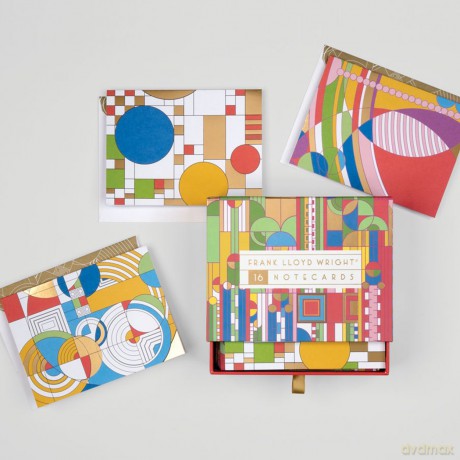 Frank Lloyd Wright Designs Greeting Assortment - Frank Lloyd Wright [KSIĄŻKA]