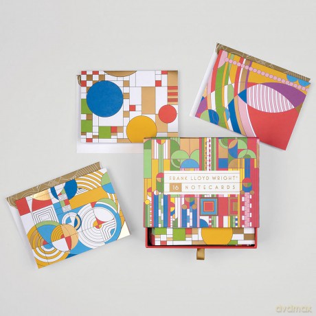 Frank Lloyd Wright Designs Greeting Assortment - Frank Lloyd Wright [KSIĄŻKA]