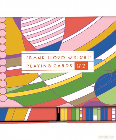 Frank Lloyd Wright Playing Card Set: Set of 2 - Sarah McMenemy [KALENDARZ]