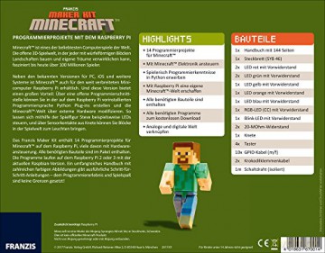 Franzis Minecraft Maker Kit - Christian Immler [KSIĄŻKA]