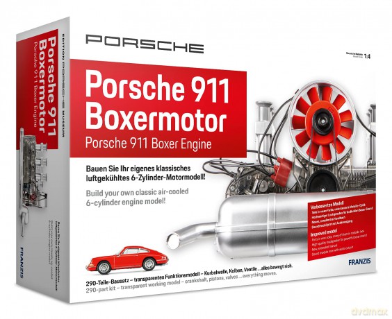 Franzis Porsche 911 Boxer Engine Kit [KSIĄŻKA]