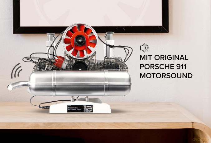Franzis Porsche 911 Boxer Engine Kit [KSIĄŻKA]