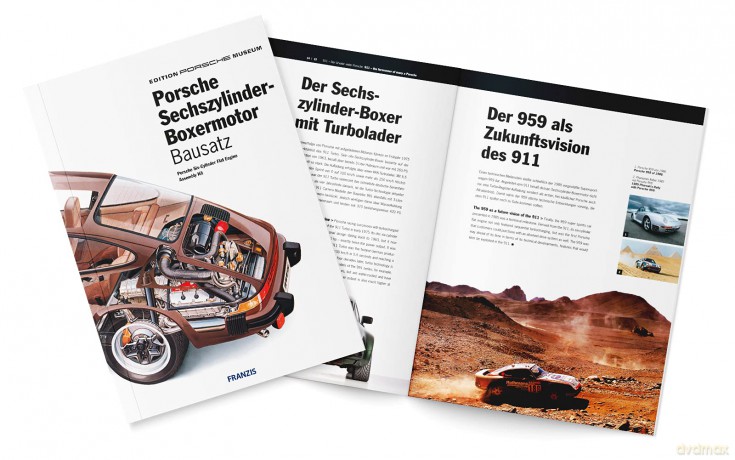 Franzis Porsche 911 Boxer Engine Kit [KSIĄŻKA]