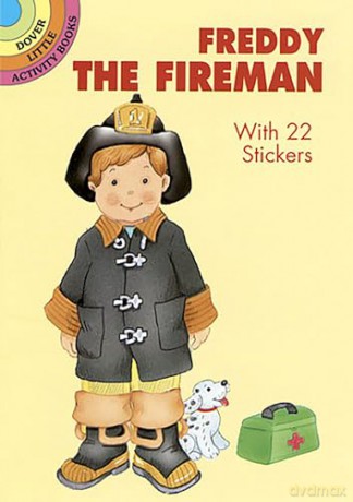 Freddy the Fireman Paper Doll (Little Activity Books) - Sophie Grace Chappell [KSIĄŻKA]