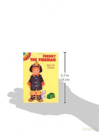 Freddy the Fireman Paper Doll (Little Activity Books) - Sophie Grace Chappell [KSIĄŻKA]