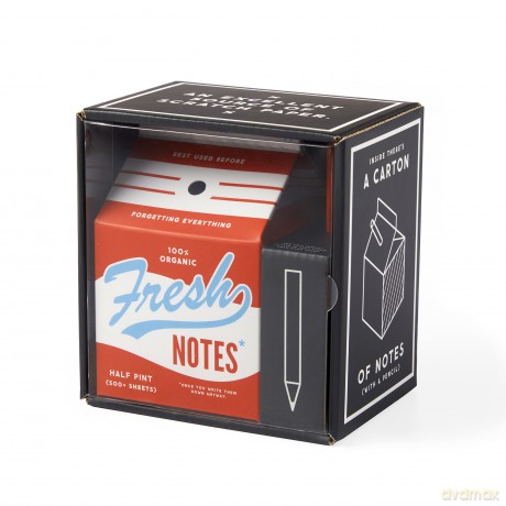 Fresh Ideas Milk Carton Note Set - Brass Monkey [KSIĄŻKA]
