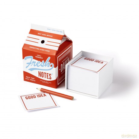 Fresh Ideas Milk Carton Note Set - Brass Monkey [KSIĄŻKA]