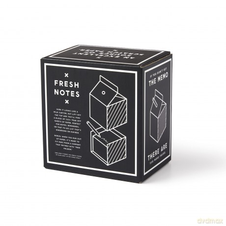 Fresh Ideas Milk Carton Note Set - Brass Monkey [KSIĄŻKA]