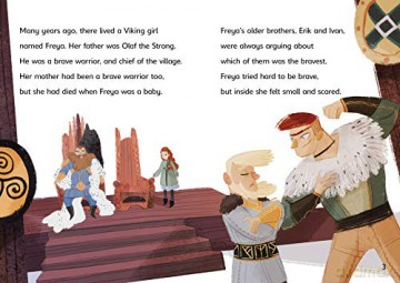 Freya the Brave: Independent Reading Gold 9 (Reading Champion) - Damian Harvey [KSIĄŻKA]