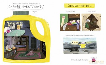 Frida the Rock-and-Roll Moth: A story about finding your confidence - Kim Hillyard [KSIĄŻKA]