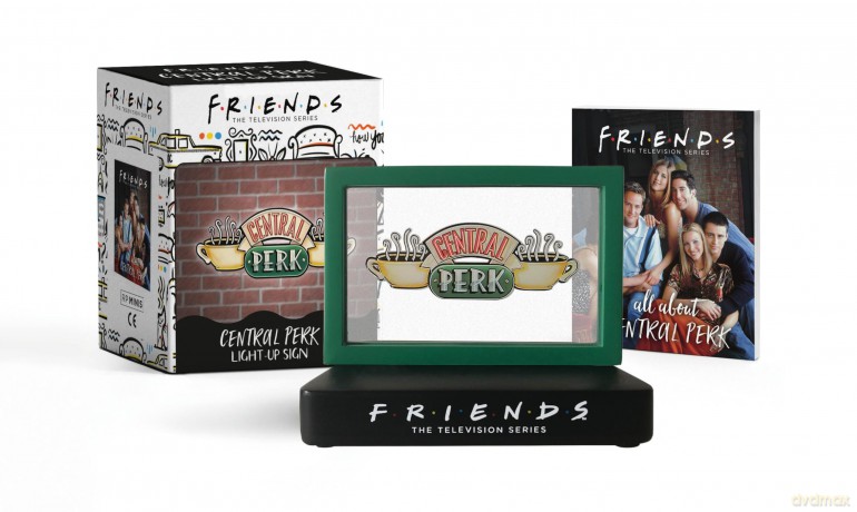 Friends: Central Perk Light-Up Sign (Rp Minis) - Michelle Morgan [KSIĄŻKA]