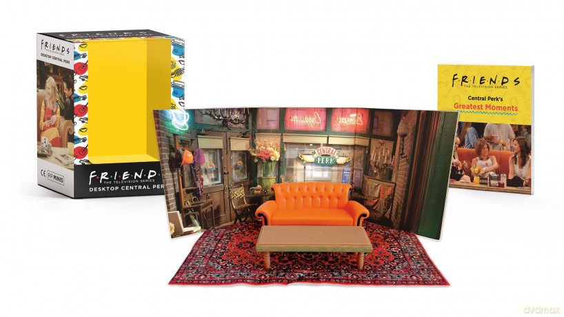 Friends: Desktop Central Perk (Rp Minis) - Michelle Morgan [KSIĄŻKA]