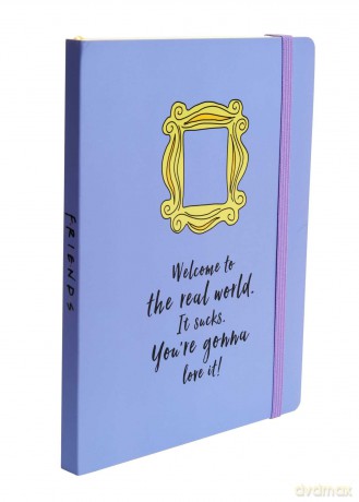 Friends: Yellow Frame Softcover Notebook - Insight Editions [KSIĄŻKA]