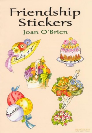 Friendship Stickers (Dover Stickers) - Joan O'Brien [KSIĄŻKA]