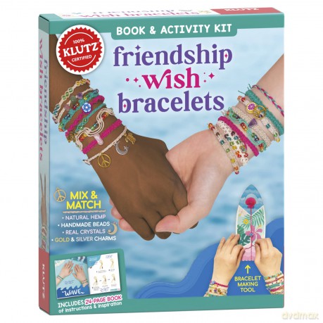 Friendship Wish Bracelets (Klutz) - Editors of Klutz [KSIĄŻKA]