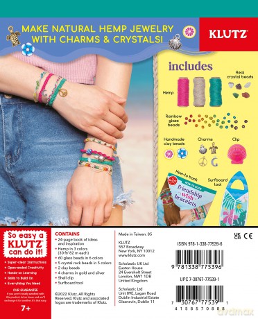 Friendship Wish Bracelets (Klutz) - Editors of Klutz [KSIĄŻKA]