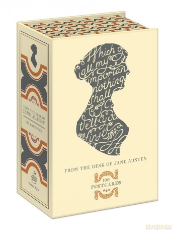 From the Desk of Jane Austen: 100 Postcards - Potter Gift [KSIĄŻKA]