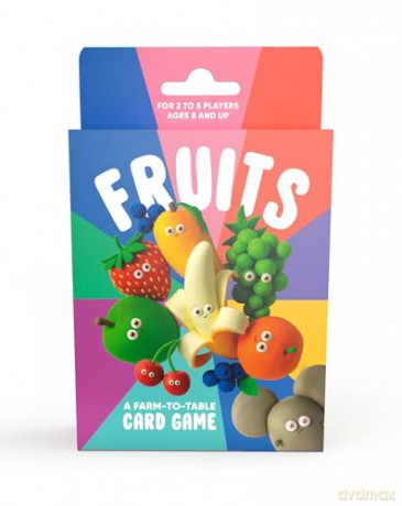 Fruits: A Farm-to-Table Card Game for 2 to 5 Players: Card Games for Adults and Card Games for Kids - Jo Firestone [KSIĄŻKA]