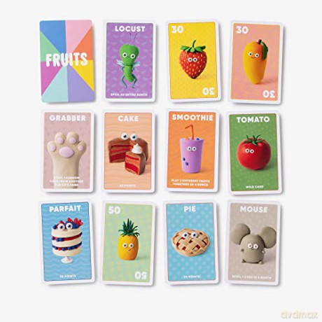 Fruits: A Farm-to-Table Card Game for 2 to 5 Players: Card Games for Adults and Card Games for Kids - Jo Firestone [KSIĄŻKA]
