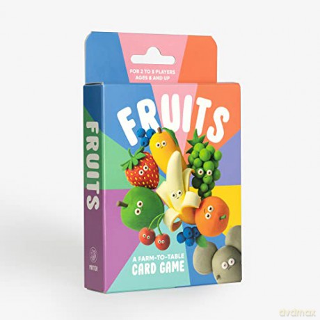 Fruits: A Farm-to-Table Card Game for 2 to 5 Players: Card Games for Adults and Card Games for Kids - Jo Firestone [KSIĄŻKA]