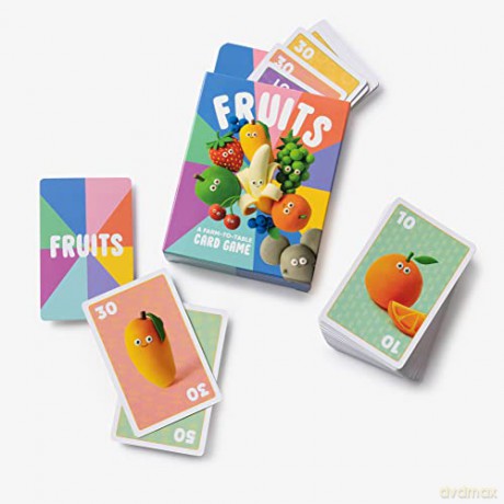 Fruits: A Farm-to-Table Card Game for 2 to 5 Players: Card Games for Adults and Card Games for Kids - Jo Firestone [KSIĄŻKA]