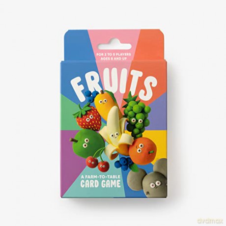 Fruits: A Farm-to-Table Card Game for 2 to 5 Players: Card Games for Adults and Card Games for Kids - Jo Firestone [KSIĄŻKA]