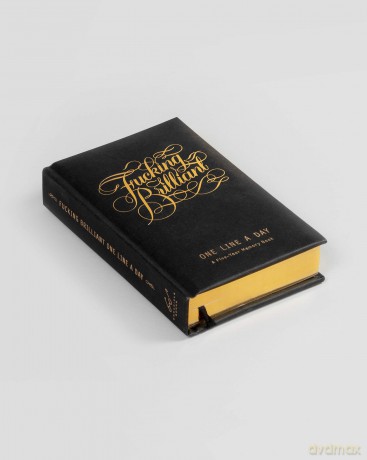 Fucking Brilliant One Line a Day: A Five-year Memory Book - Linus Boman [KALENDARZ]