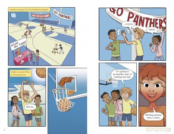 Full-Court Drama: A Basketball Graphic Novel (Slam Dunk Graphics) - Dionna L. Mann [KSIĄŻKA]