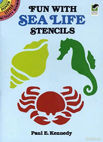Fun with Sea Life Stencils (Little Activity Books) [KSIĄŻKA]