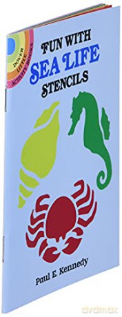 Fun with Sea Life Stencils (Little Activity Books) [KSIĄŻKA]