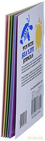 Fun with Sea Life Stencils (Little Activity Books) [KSIĄŻKA]