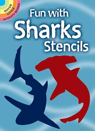 Fun with Sharks Stencils (Little Activity Books) - Luke Seguin-Magee [KSIĄŻKA]