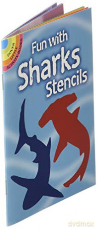 Fun with Sharks Stencils (Little Activity Books) - Luke Seguin-Magee [KSIĄŻKA]