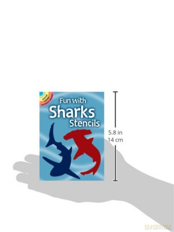 Fun with Sharks Stencils (Little Activity Books) - Luke Seguin-Magee [KSIĄŻKA]