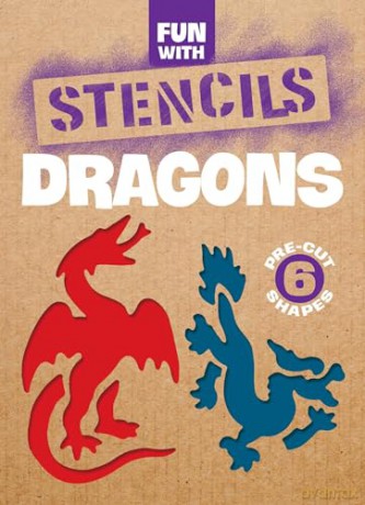 Fun with Stencils: Dragons (Little Activity Books) - Lily Murray [KSIĄŻKA]