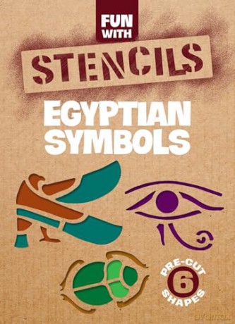 Fun with Stencils: Egyptian Symbols (Little Activity Books) - Ellen Harper [KSIĄŻKA]