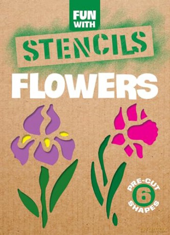 Fun with Stencils: Flowers (Little Activity Books) - Daniel Keyes [KSIĄŻKA]