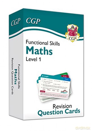 Functional Skills Maths Revision Question Cards - Level 1 (CGP Functional Skills) - CGP Books [KSIĄŻKA]