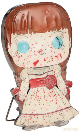 Funko - Pop Pin Annabelle 10 cm Dolls and Action Figures, Multicoloured (135813), único, Does not apply Synthetic, No Gemstone