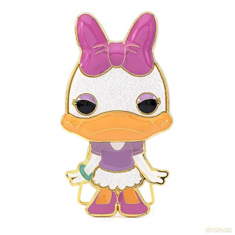 Funko - Pop Pin Disney Daisy 10cm Figures and Action Figures, Multicolor (135816), único, Not applicable 10 UK, Not a gemstone