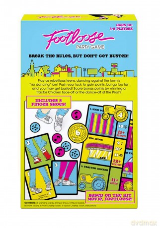 Funko 48716 Board Games 48716 Signature Footloose Party Game, Multicolour [KSIĄŻKA]