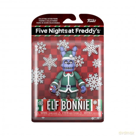 Funko Action Figure: Five Nights At Freddy's (FNAF) - Holiday Bonnie the Rabbit - Collectable Toy - Gift Idea - Official Merchandise - Video Games Fans [KSIĄŻKA]