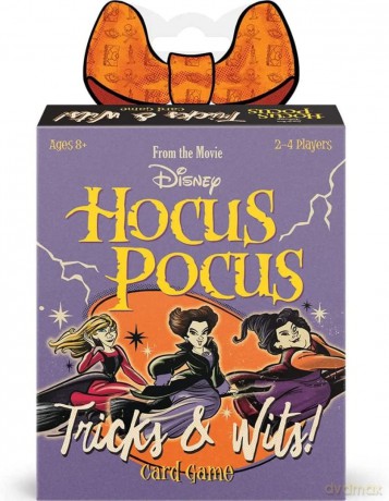 Funko Disney Hocus Pocus - Tricks and Wits! Card Game [KSIĄŻKA]